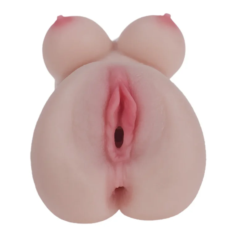 Best Full size 3-in-1 Silicone Female Sex Torso for Men, 男性の大人のおもちゃ&人形, BBWセックスバット&プッシー&お尻, 現実的なポケット猫の男性の自慰行為