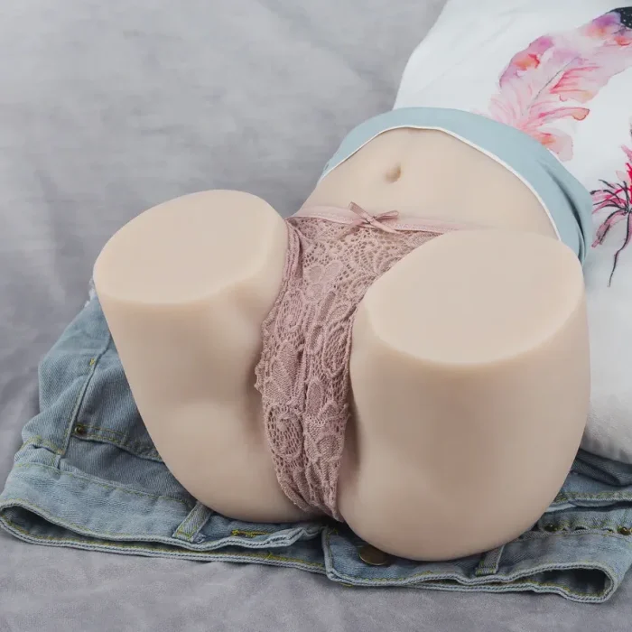 Best Realism 3-in-1 TPE Female Sex Butt Sex Torso for Men, Male Sex Toy&Doll, Mini Sex Butt&Pussy&Ass, Vibration Male Masturbator