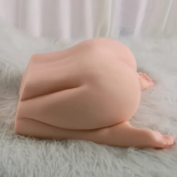 Excellent Full size 3-in-1 Silicone Female Sex Butt Sex Torso for Men, Male Sex Toy&Doll, Mini Sex Butt&Pussy&Ass, Vibration Male Masturbator