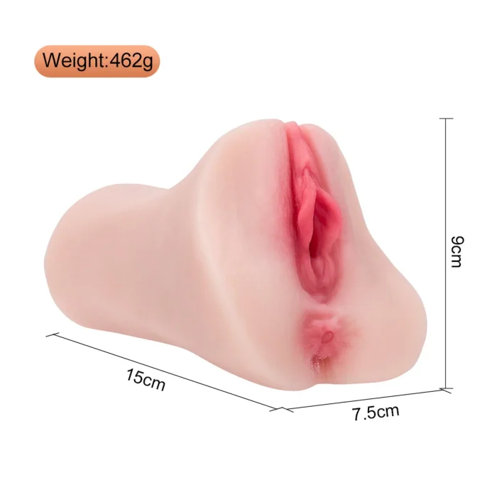 Excellent Full size 3-in-1 Silicone Female Sex Torso for Men, Male Sex Toy&Doll, Mini Sex Butt&Pussy&Ass, Realistic Pocket Pussy Male Masturbator