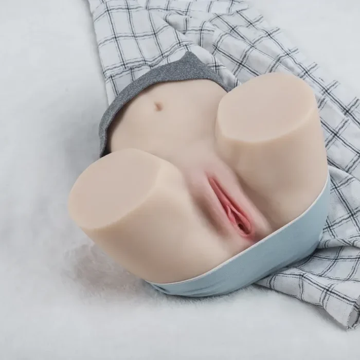 Excellent Full size 3-in-1 TPE Female Sex Butt Sex Torso for Men, Male Sex Toy&Doll, BBW Sex Butt&Pussy&Ass, Vibration Male Masturbator