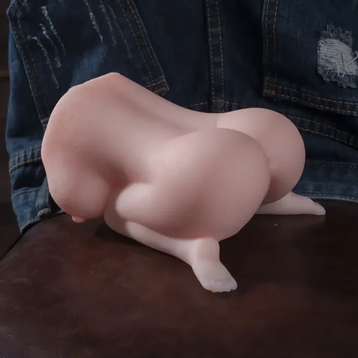 Excellent Lifelike 3-in-1 Silicone Female Sex Torso for Men, Male Sex Toy&Doll, BBW Sex Butt&Pussy&Ass, Realistic Pocket Pussy Male Masturbator