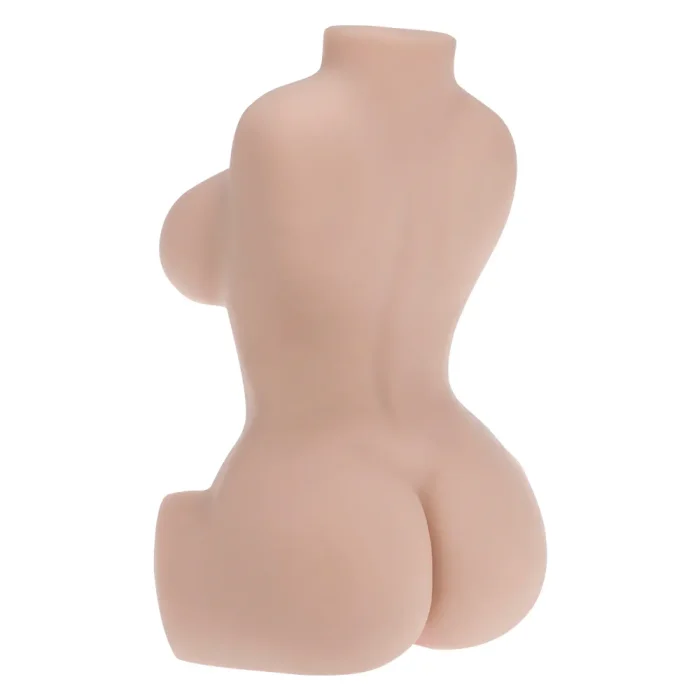 High End Hyper-Realistic 3-in-1 Silicone Female Sex Torso for Men, Male Sex Toy&Doll, Chubby Sex Butt&Pussy&Ass, Vibration Male Masturbator