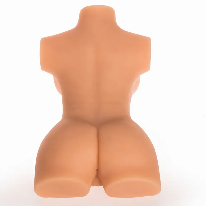 High End Hyper-Realistic 3-in-1 TPE Female Sex Torso for Men, Male Sex Toy&Doll, BBW Sex Butt&Pussy&Ass, Vibration Male Masturbator