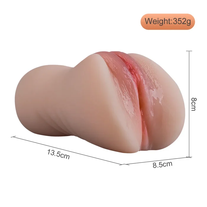High End Life-size 3-in-1 Male Penis Stroker Adult Sex Toys for Men, Male Sex Toy&Doll, Chubby Sex Butt&Pussy&Ass, Realistic Pocket Pussy Male Masturbator