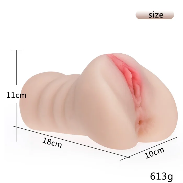 High End Life-size 3-in-1 Silicone Female Sex Torso for Men, Male Sex Toy&Doll, Mini Sex Butt&Pussy&Ass, Realistic Pocket Pussy Male Masturbator