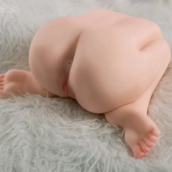 High Quality Life-size 3-in-1 TPE Female Sex Butt Sex Torso for Men, Male Sex Toy&Doll, Chubby Sex Butt&Pussy&Ass, Vibration Male Masturbator