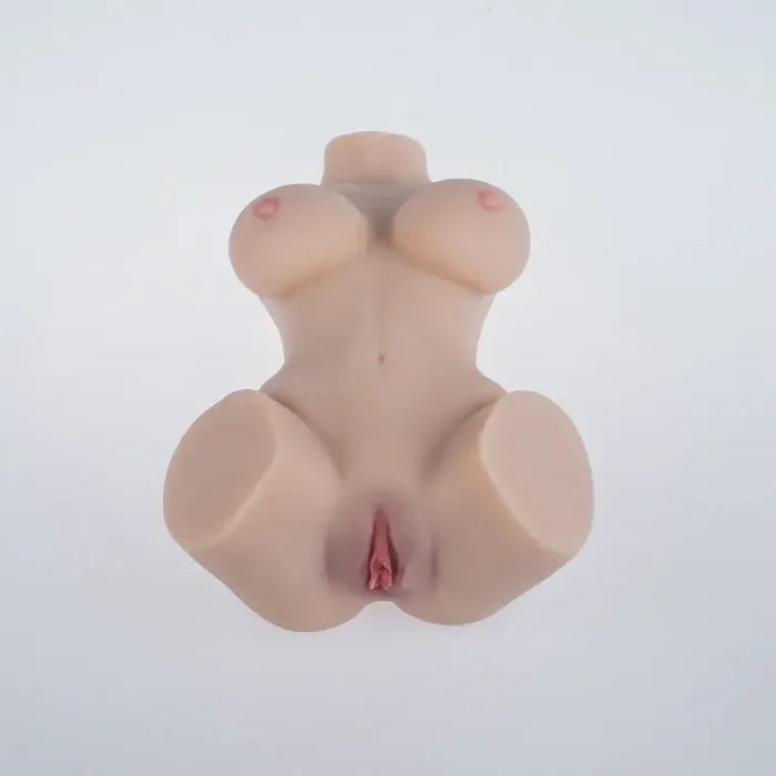 High Quality Lifelike 3-in-1 TPE Female Sex Torso for Men, Male Sex Toy&Doll, Mini Sex Butt&Pussy&Ass, Vibration Male Masturbator