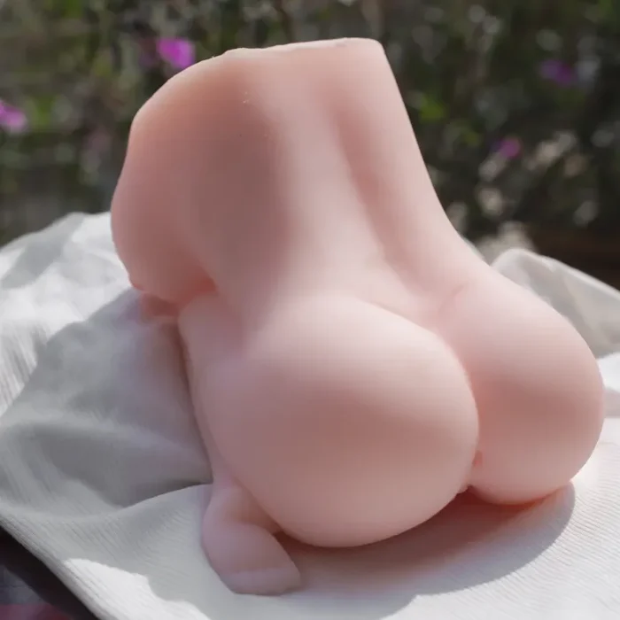 Premium Full size 3-in-1 Silicone Female Sex Torso for Men, Male Sex Toy&Doll, Chubby Sex Butt&Pussy&Ass, Realistic Pocket Pussy Male Masturbator