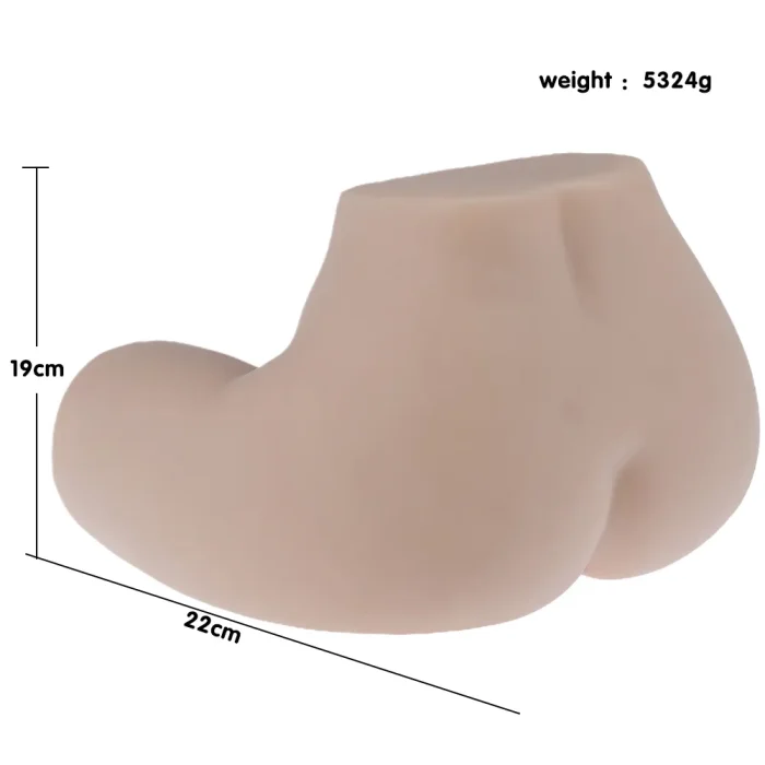 Top Lifelike 3-in-1 Silicone Female Sex Butt Sex Torso for Men, Male Sex Toy&Doll, Mini Sex Butt&Pussy&Ass, Vibration Male Masturbator