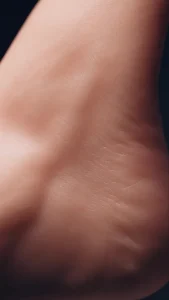 皮肤纹理 Skin texture of foot of quality sex doll