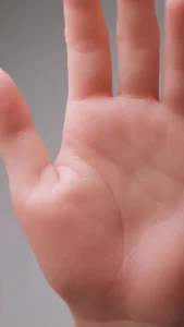 皮肤纹理 Skin texture of hand of life-size doll