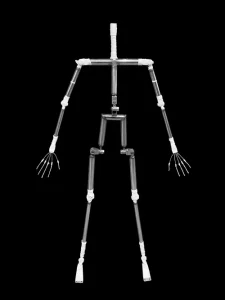 身体骨架关节 Skin textureody Skeleton joints of high-end sex doll