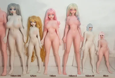 Tamaño de 90-150cm mini muñeca sexual