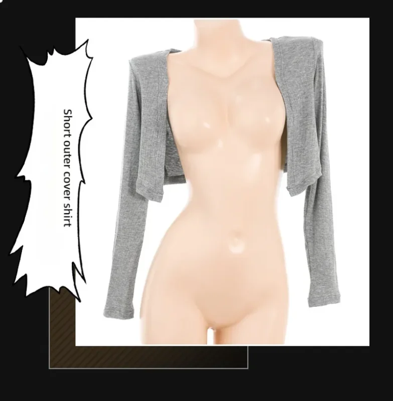 Non-Staining Clothes for Adult Doll, JK Maid Sheer Mesh Lace Pajama Set