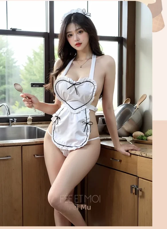 Non-Staining Clothes for Adult Doll, Versatile Outfit Pure Desire See-through Skirt Set
