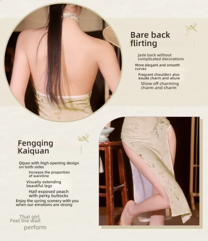 Non-Staining Clothes for Love Doll, French Softness Sexy See-through Kimono