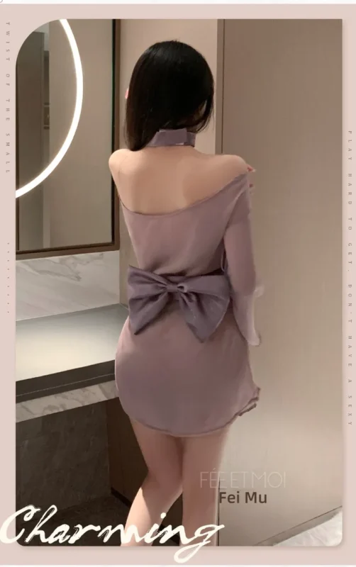 Non-Staining Clothes for Love Doll, Pure and Sweet Sexy Straps Evening Gown