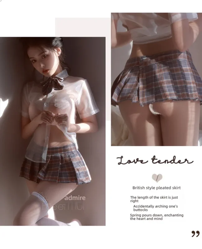 Non-Staining Clothes for Sex Doll, French Softness Mesh Straps Princess Dress