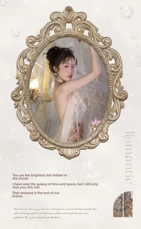 Non-Staining Clothes for Sex Doll, JK Maid Exposed Buttocks Cleavage Reveal Pajama Set