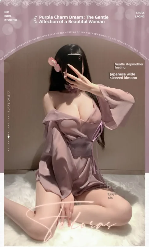 Non-Staining Clothes for Sex Doll, Light Luxury Charm Mesh Misty Dress