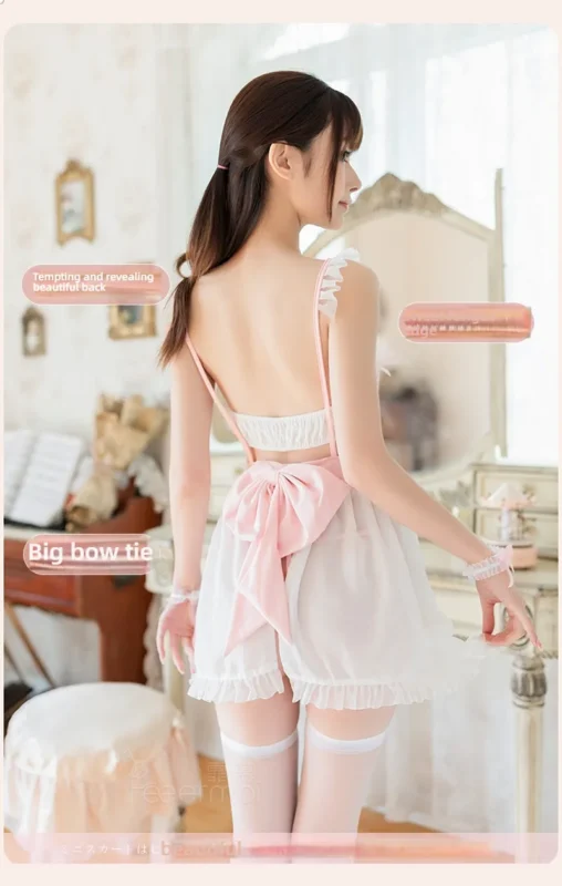 Non-Staining Clothes for TPE Doll, Light Luxury Charm Exposed Buttocks Printed Qipao
