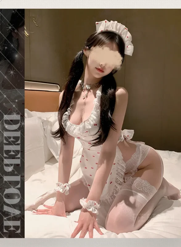 Non-Staining Clothes for TPE Doll, Open-Cleavage Backless Strapless Silk Series Dress