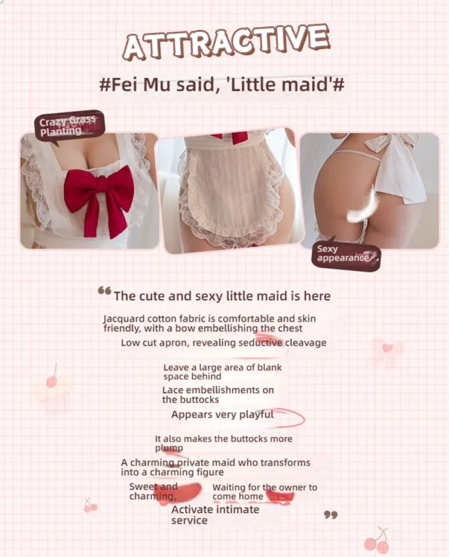 Non-Staining Clothes for TPE Doll, Versatile Outfit Exposed Bust Cleavage Reveal Qipao
