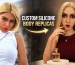 Custom silicone body replicas shown in film and studio production settings