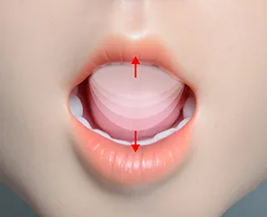Tongue licking