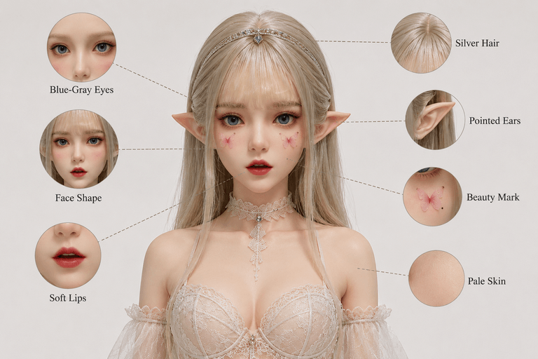 Key features of an original character for cloning